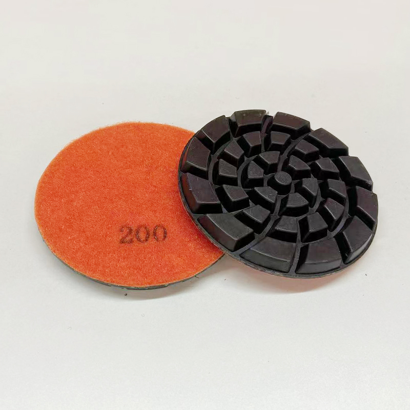 คอนกรีตเรซินบดดิสก์ 200#/concrete resin oolishing pad#/diamond resin disc